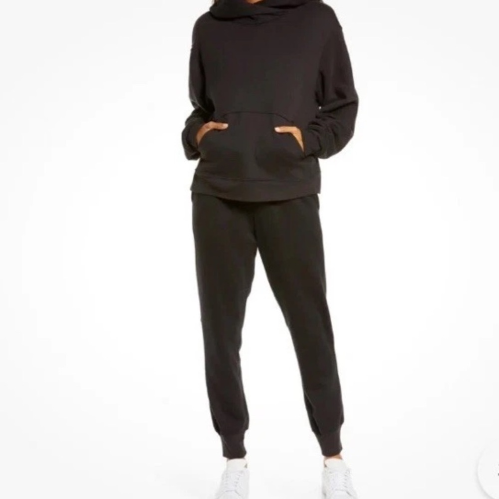 Women's Zella Black Fleece Jogger Pants